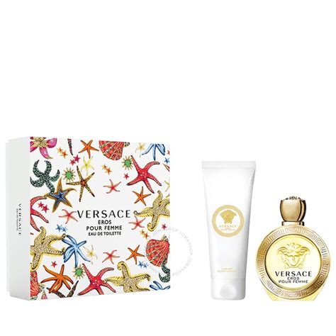 versace eros pour femme set